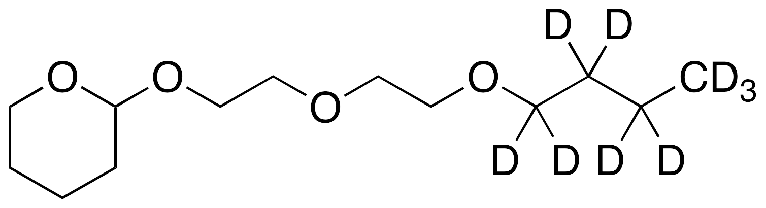 2-[2-(2-Butoxyethoxy)ethoxy]tetrahydropyran-d9 - image 1
