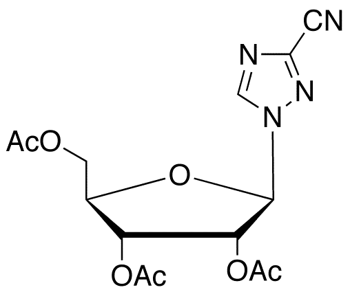 3-Cyano-1-(2,3,5-tri-O-acetyl-Beta-D-ribofuranosyl)-1,2,4-triazole - image 1