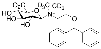 Diphenhydramine-d6 N-Beta-D-Glucuronide - image 1