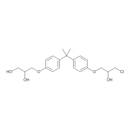 3-[4-[1-[4-(3-Chloro-2-hydroxypropoxy)phenyl]-1-methylethyl]phenoxy]-1,2-propanediol - image 1