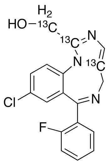 1’-Hydroxy Midazolam-13C3 - image 1