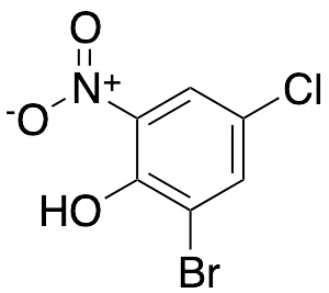 2-Bromo-4-chloro-6-nitrophenol - image 1