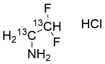 2,2-Difluoroethylamine-13C2 Hydrochloride - image 1
