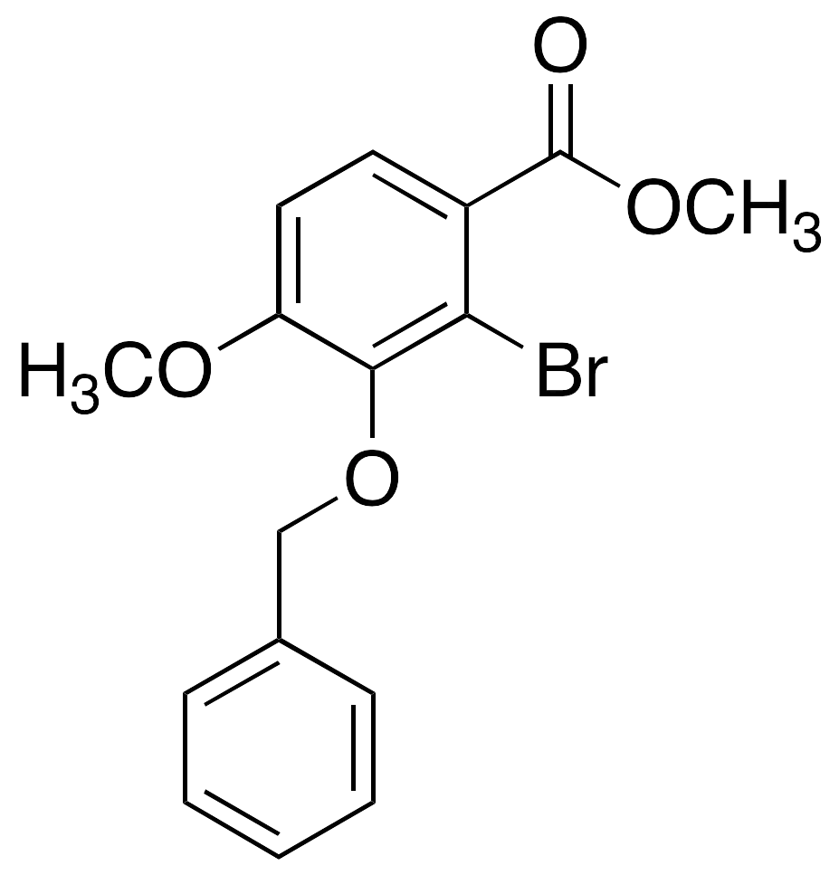 2-Bromo-3-benzyloxy-4-methoxybenzoic Acid Methyl Ester - image 1