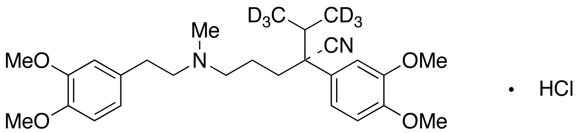 (R)-(+)-Verapamil-d6 Hydrochloride - image 1