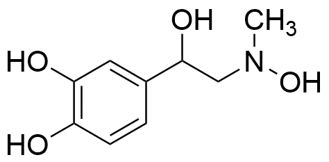 4-(1-Hydroxy-2-(hydroxy(methyl)amino)-ethyl)benzene-1,2-diol - image 1
