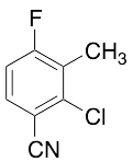 2-Chloro-4-fluoro-3-methylbenzonitrile - image 1