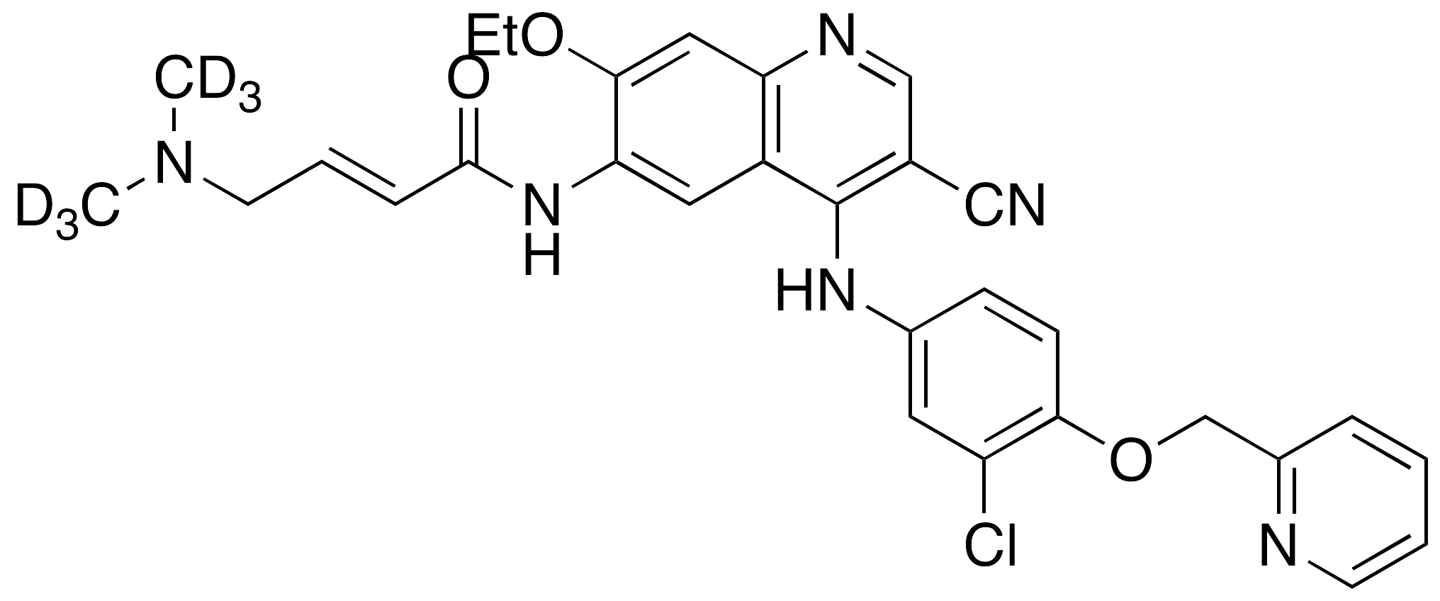 Neratinib-d6 - image 1