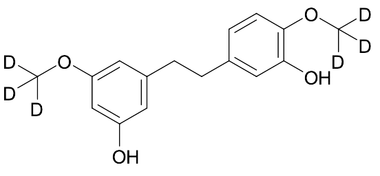 5-(3-Hydroxy-5-(methoxy-d3)phenethyl-d3)-2-(methoxy-d3)phenol - image 1