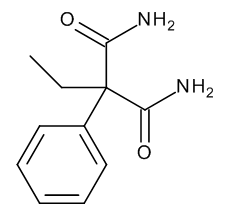 2-Ethyl-2-phenylmalonamide - image 1