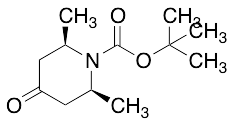 (2R,6S)-tert-Butyl 2,6-Dimethyl-4-oxopiperidine-1-carboxylate - image 1