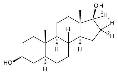 5Alpha-Androstane-3Beta,17Beta-diol-d3 - image 1