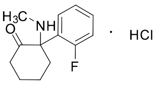 2-(2-Fluorophenyl)-2-(methylamino)-cyclohexanone Hydrochloride - image 1