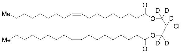 (Z)-2-Chloropropane-1,3-diyl Dioleate-d5 - image 1