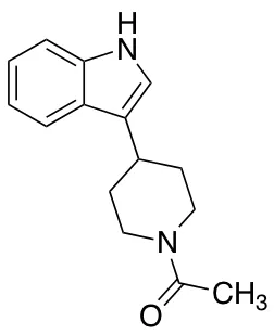 1-[4-(1H-Indol-3-Yl)Piperidino]Ethan-1-One - image 1