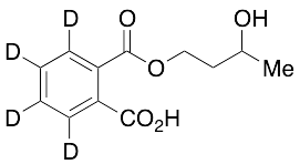 Mono(3-hydroxybutyl)phthalate-d4 - image 1