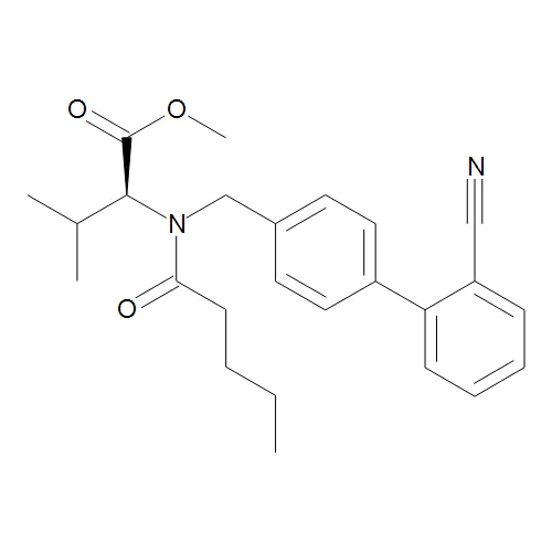 N-[(2'-Cyano[1,1'-biphenyl]-4-yl)methyl]-N-(1-oxopentyl)-L-valine Methyl Ester - image 1