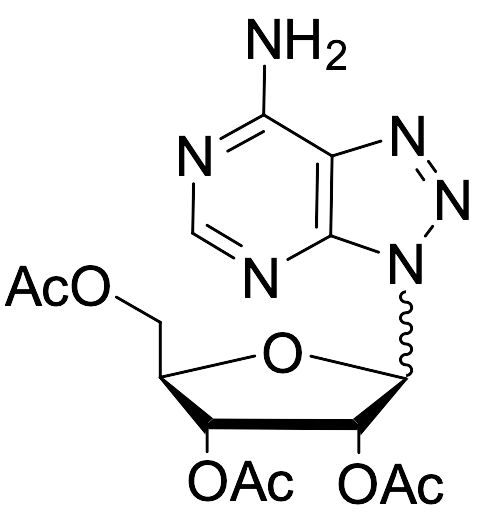 3-(2,3,5-Tri-O-acetyl-D-ribofuranosyl)-8-azaadenosine (Alpha/Beta Mixture) - image 1