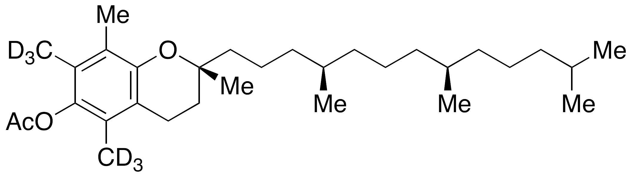 Alpha-Tocopherol-d6 Acetate - image 1