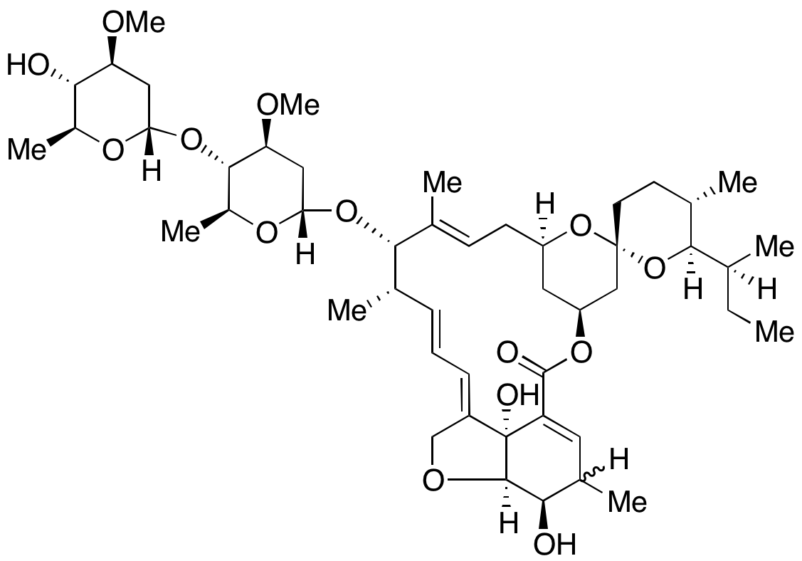 2,3-Dehydro-3,4-dihydro Ivermectin (Mixture of Diastereomers)>85% - image 1