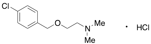 2-[(4-Chlorophenyl)methoxy]-N,N-dimethyl-ethanamine Hydrochloride - image 1