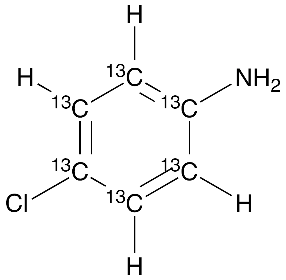 4-Chlorophenylamine-13C6 - image 1