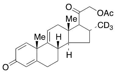 (16Alpha)-21-(Acetyloxy)-16-methyl-d3-pregna-1,4,9(11)-triene-3,20-dione - image 1