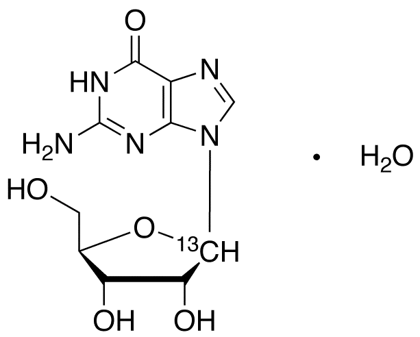 Guanosine-1'-13C Hydrate - image 1