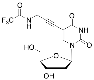 2'-Deoxy-5-[3-[(2,2,2-trifluoroacetyl)amino]-1-propyn-1-yl]uridine - image 1