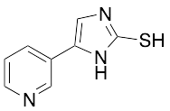 3-(2-Mercapto-1H-imidazol-4-yl)pyridine - image 1