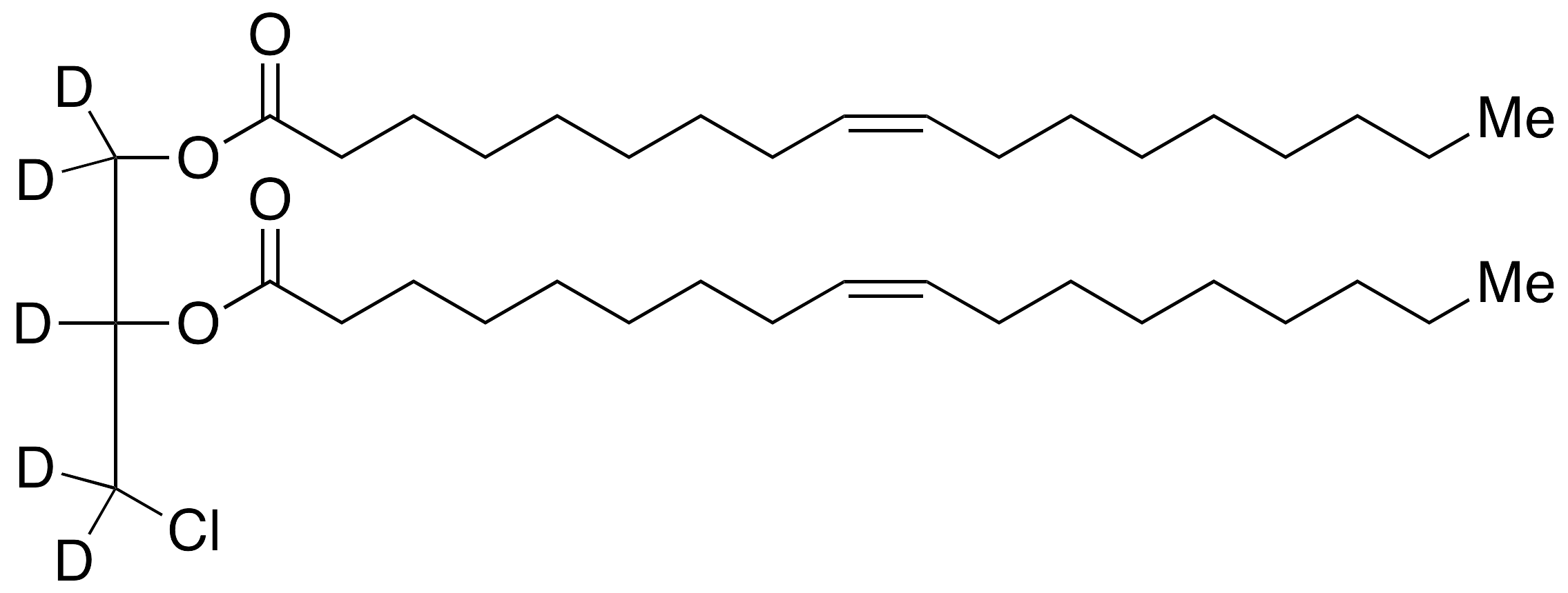 Rac 1,2-Dioleoyl-3-chloropropanediol-d5 - image 1