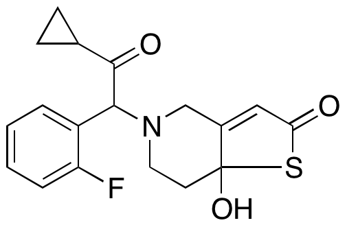 Prasugrel Hydroxy Thiolactone - image 1