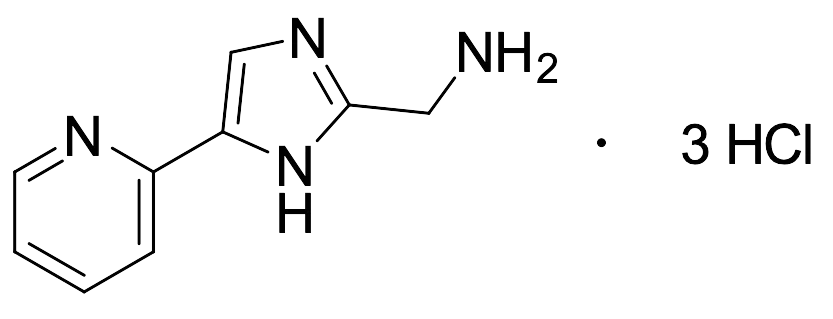 [5-(Pyridin-2-yl)-1H-imidazol-2-yl]methanamine Trihydrochloride - image 1