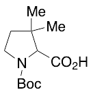 rac N-Boc-3,3-dimethyl-2-pyrrolidenecarboxylic Acid - image 1