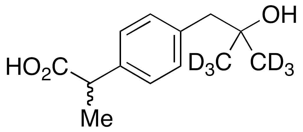 rac 2-Hydroxy Ibuprofen-d6 - image 1