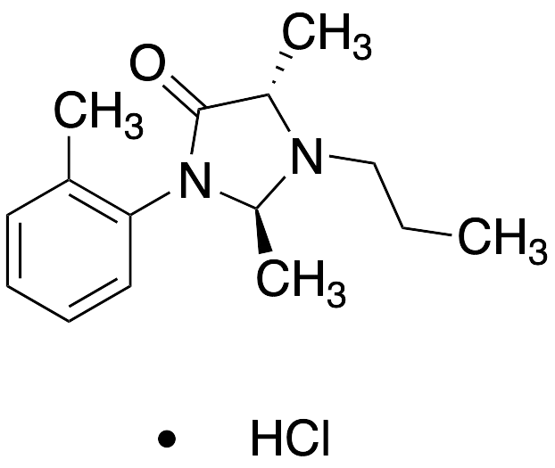 (2R,5S)-2,5-Dimethyl-3-(2-methylphenyl)-1-propylimidazolini-4-one Hydrochloride - image 1
