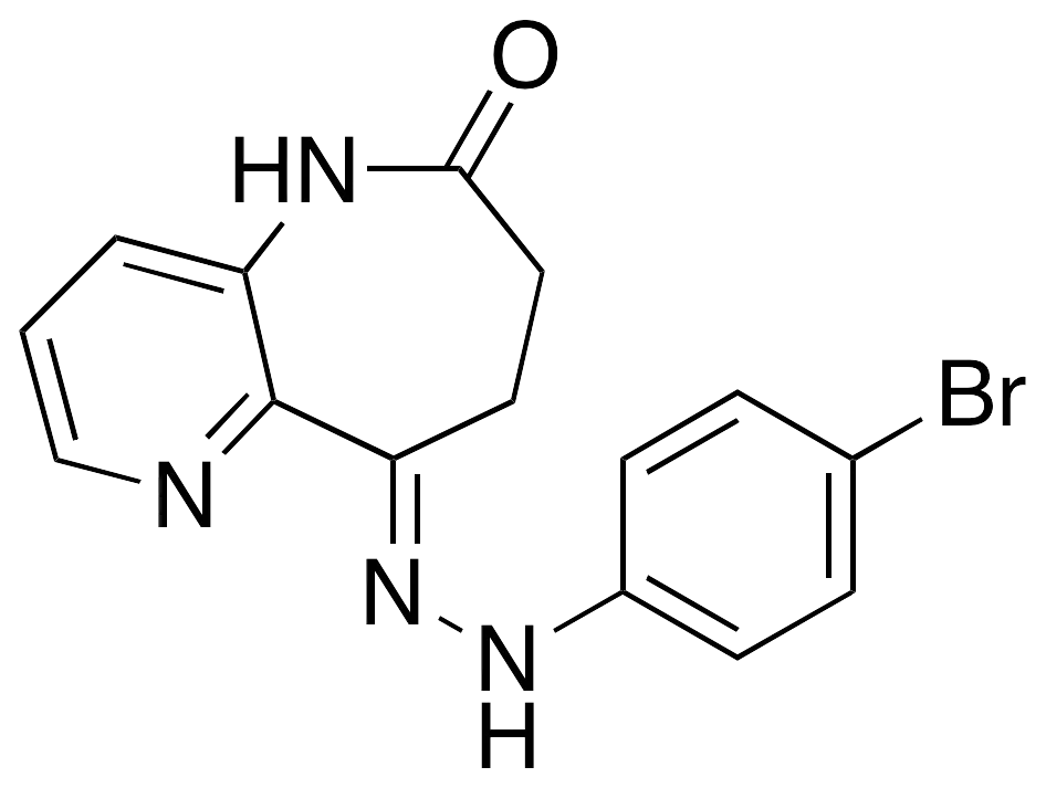 7,8-Dihydro-9-[2-(4-bromophenyl)hydrazone]-5H-pyrido[3,2-b]azepine-6,9-dione - image 1