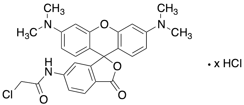 6-Chloroacetamidotetramethyl Rhodamine Hydrochloride (>90%) - image 1