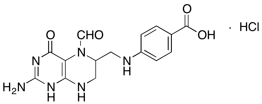 5-Formyl-5,6,7,8-tetrahydropteroic Acid Hydrochloride Salt - image 1