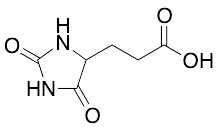 3-(2,5-Dioxoimidazolidin-4-yl)propanoic Acid - image 1