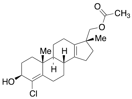 (3Beta,17Alpha)-4-Chloro-3-hydroxy-17-methyl-18-norandrosta-4,13-diene-17-(methyl acetate) - image 1