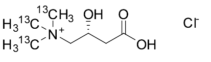 (R)-Carnitine Hydrochloride 13C3 - image 1