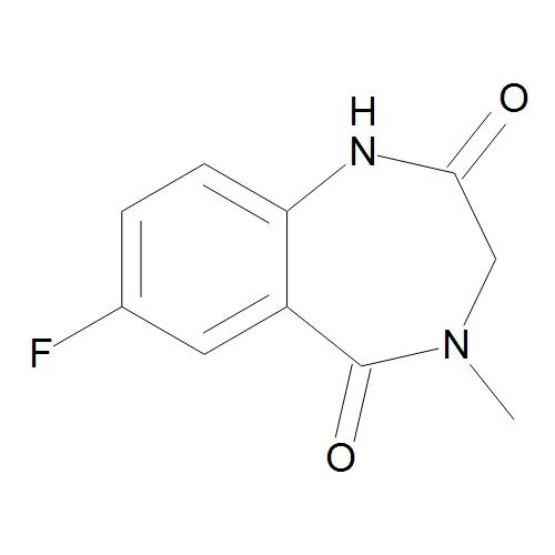 7-Fluoro-3,4-dihydro-4-methyl-1H-1,4-benzodiazepine-2,5-dione - image 1
