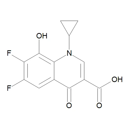 1-Cyclopropyl-6,7-difluoro-1,4-dihydro-8-hydroxy-4-oxo-3-quinolinecarboxylic Acid - image 1