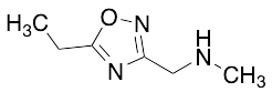 1-(5-Ethyl-1,2,4-oxadiazol-3-yl)-N-methylmethanamine - image 1