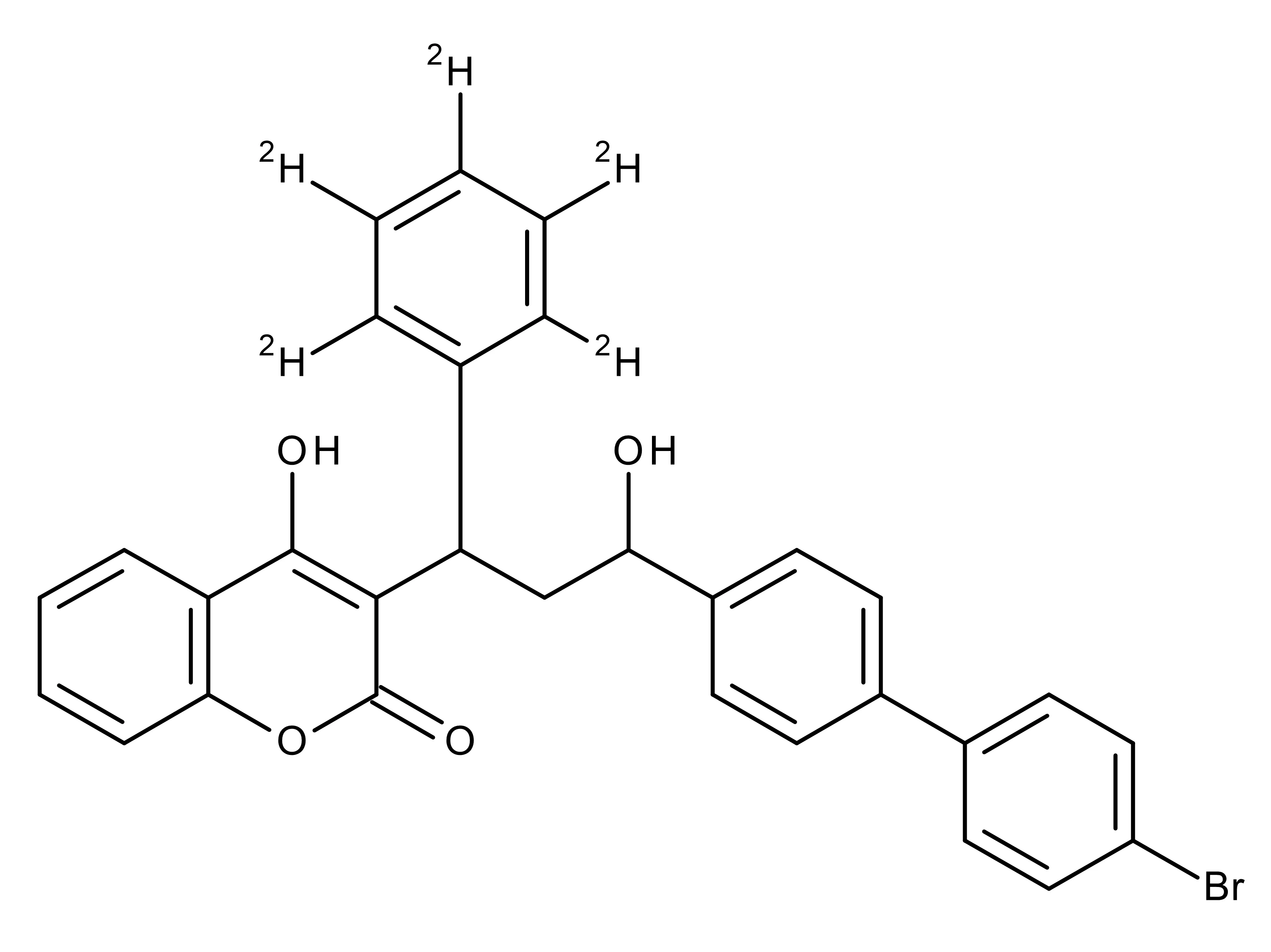Bromadiolone-d5 (Mixture of Diasteromers) - image 1