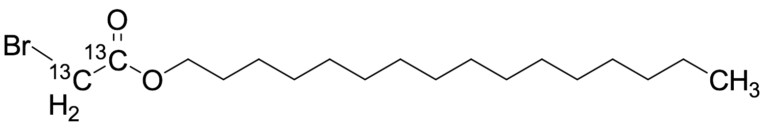 Hexadecyl Bromoacetate-13C2 - image 1