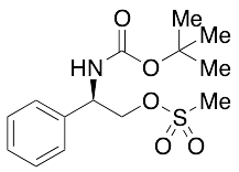 1,1-Dimethylethyl (R)-[2-[(methylsulfonyl)oxy]-1-phenylethyl]Carbamate - image 1
