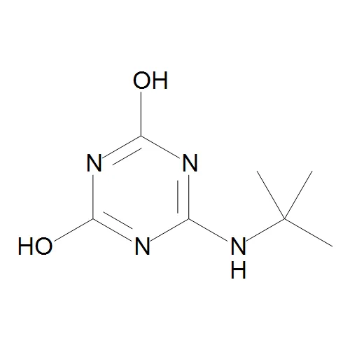 6-(tert-Butylamino)-1,3,5-triazine-2,4(1H,3H)-dione - image 1