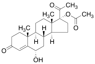 6a-Hydroxy-17a-acetoxyprogesterone - image 1
